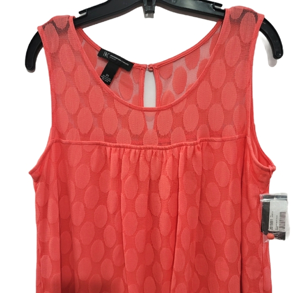 Red grapefruit summer dress - Picture 3 of 5